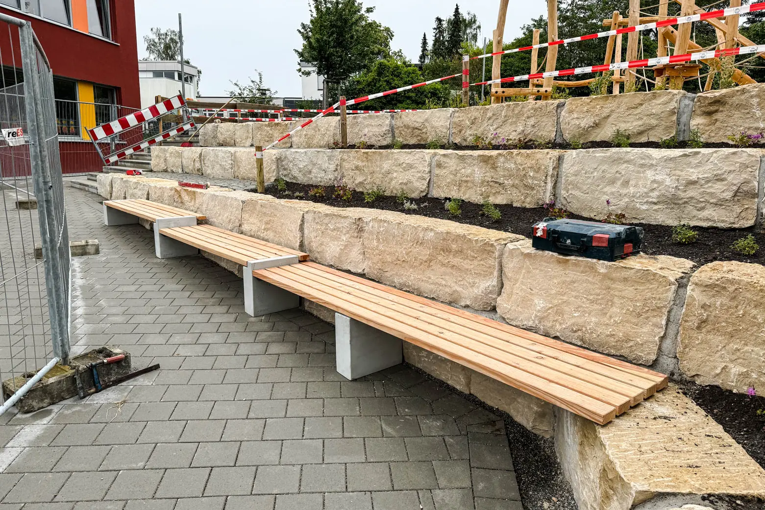 Banc sur muret Primus