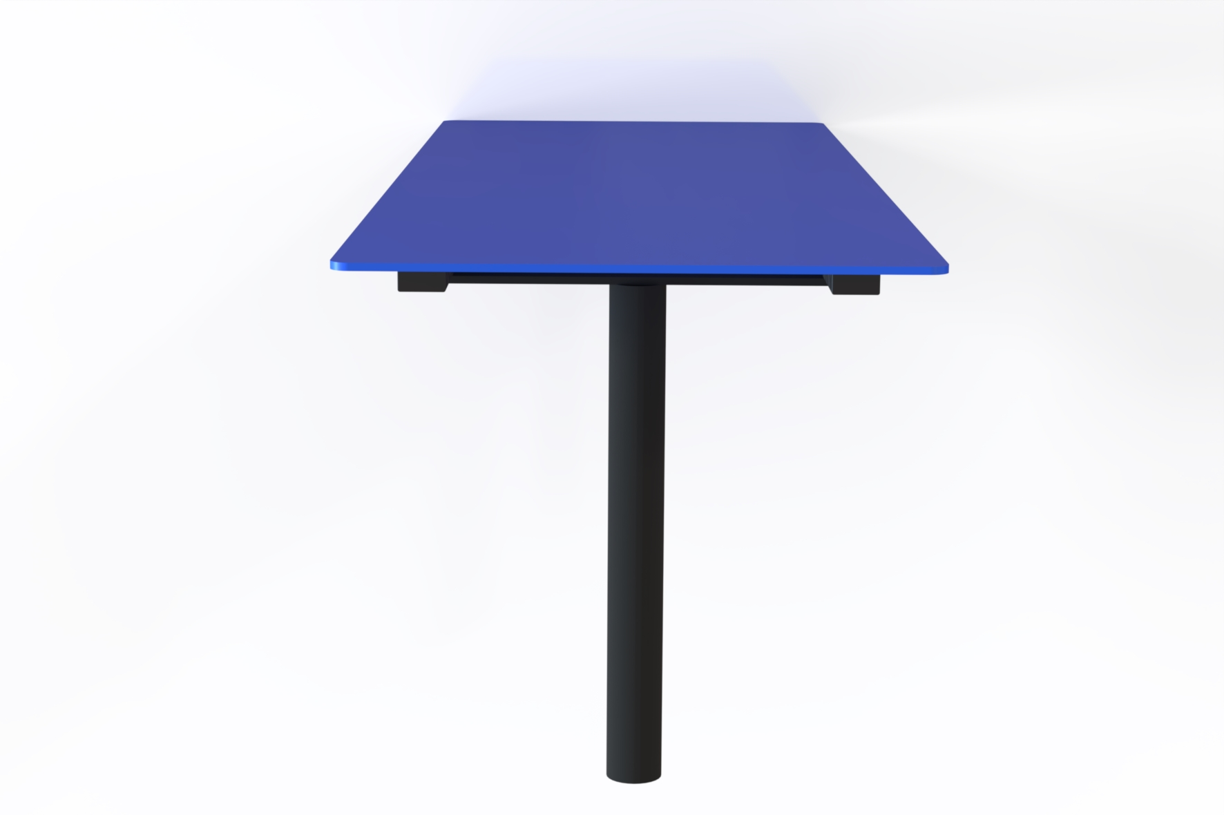 Table urbaine Tibia HPL avec plateau stratifié haute pression