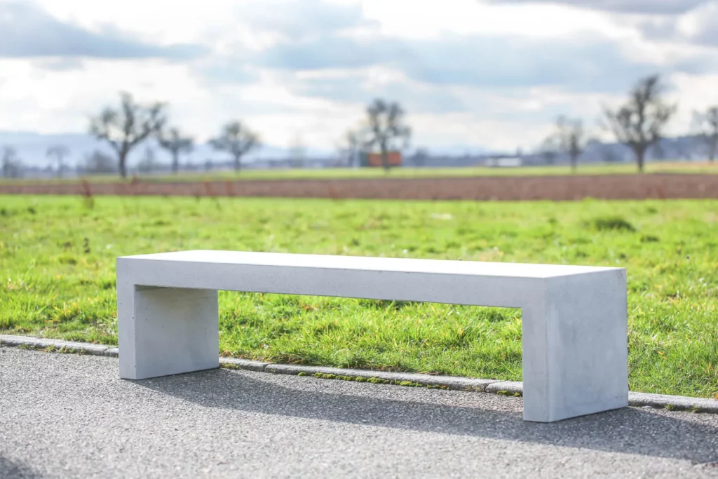Banc béton