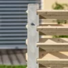Ersatzpfosten aus Beton für Komposter