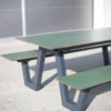 Gartenset Kinder mit wetterfestem Tisch und Bänken aus HPL für draußen