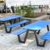 Outdoor-Kindersitzgruppe für Garten und Terrasse, HPL-Tischplatte wetterfest