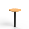 Stehtisch Tibia mit runder Tischplatte
