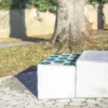 Grabvasenblock aus Beton für Friedhofsanlagen