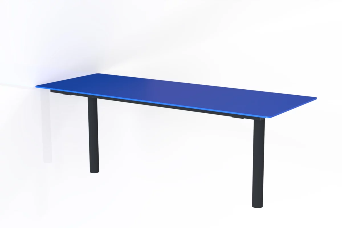 Einzelner Stadt­tisch Tibia HPL mit HPL-Tischplatte